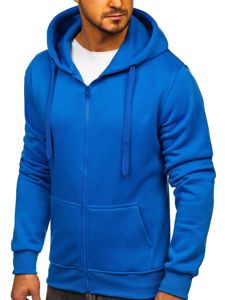 Sudadera con capucha para hombre azul claro Bolf 2008