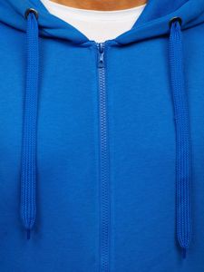 Sudadera con capucha para hombre azul claro Bolf 2008