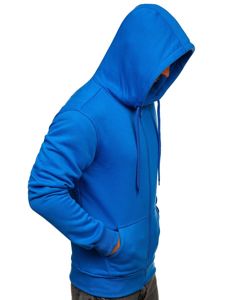 Sudadera con capucha para hombre azul claro Bolf 2008