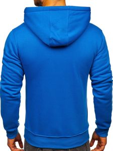 Sudadera con capucha para hombre azul claro Bolf 2008