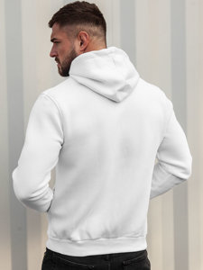 Sudadera con capucha para hombre blanco Bolf 2008A