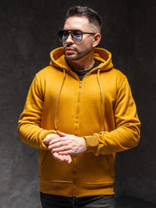 Sudadera con capucha para hombre camel Bolf 2008A1