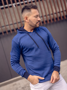 Sudadera con capucha para hombre indigo Bolf 145380