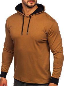 Sudadera con capucha para hombre marrón Bolf 145380