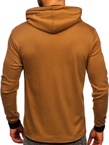 Sudadera con capucha para hombre marrón Bolf 145380