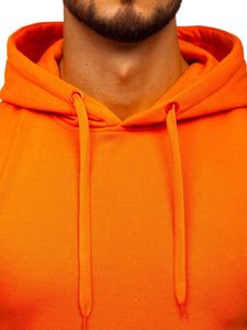 Sudadera con capucha para hombre naranja Bolf 2009