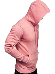 Sudadera con capucha para hombre rosa Bolf 2009