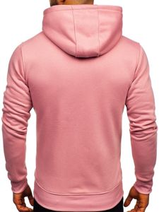 Sudadera con capucha para hombre rosa Bolf 2009