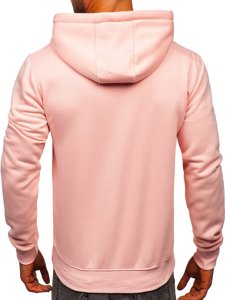 Sudadera con capucha para hombre rosa claro Bolf 2009-38