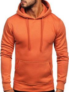 Sudadera con capucha para hombre salmón Bolf 2009