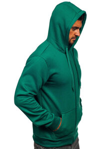 Sudadera con capucha para hombre verde Bolf 2008