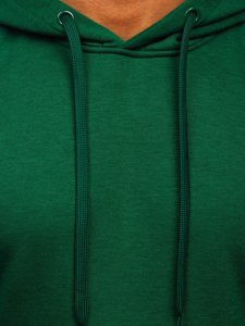 Sudadera con capucha para hombre verde oscura Bolf 2009