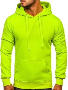 Sudadera con capucha para hombre verdeceladón claro Bolf 2009