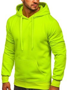 Sudadera con capucha para hombre verdeceladón claro Bolf 2009