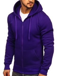 Sudadera con capucha para hombre violeta Bolf 2008