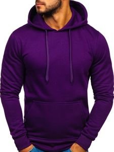 Sudadera con capucha para hombre violeta Bolf 2009