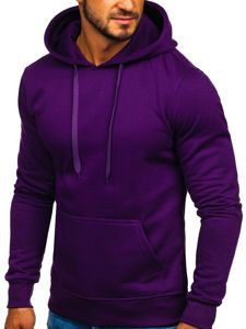 Sudadera con capucha para hombre violeta Bolf 2009