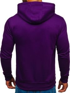 Sudadera con capucha para hombre violeta Bolf 2009