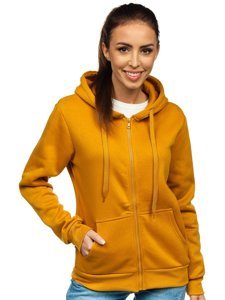 Sudadera con capucha para mujer camel Bolf W03B