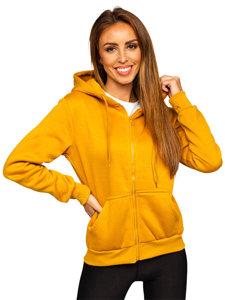 Sudadera con capucha para mujer camel Bolf W03B