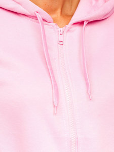 Sudadera con capucha para mujer rosa Bolf W03B