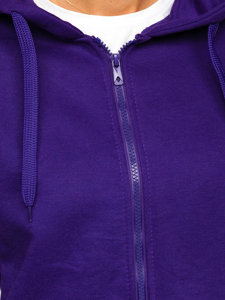 Sudadera con capucha para mujer violeta Bolf W03B