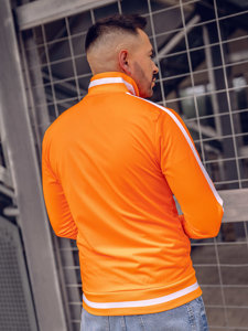 Sudadera de cuello alto de estilo retro para hombre naranja Bolf 2126A