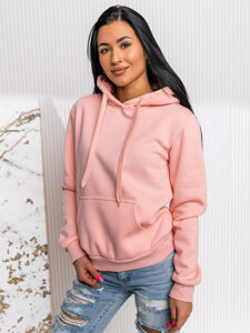 Sudadera estilo canguro para mujer Rosa claro Bolf W02A1-56