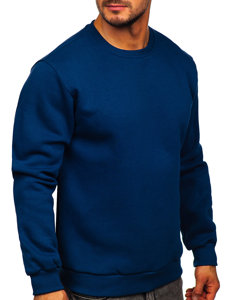 Sudadera gruesa sin capucha para hombre indigo Bolf 2001