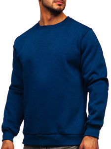 Sudadera gruesa sin capucha para hombre indigo Bolf 2001