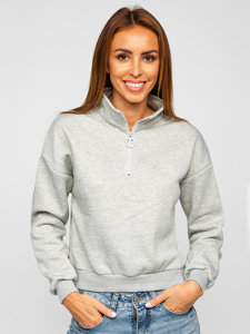 Sudadera para mujer gris Bolf KSW2023