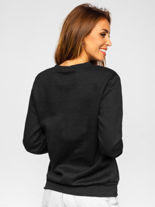 Sudadera para mujer negro Bolf W01