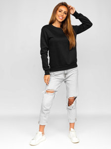 Sudadera para mujer negro Bolf W01A