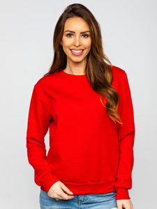 Sudadera para mujer rojo Bolf W01