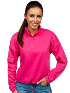 Sudadera para mujer rosa Bolf KSW2029