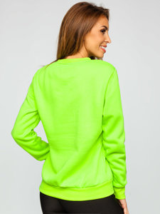 Sudadera para mujer verdeceladón Bolf W01