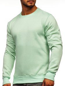 Sudadera sin capucha para hombre menta Bolf 2001