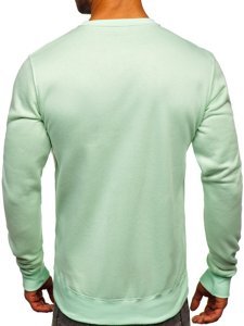 Sudadera sin capucha para hombre menta Bolf 2001