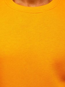 Sudadera sin capucha para hombre naranja Bolf 2001