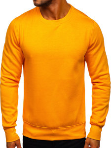 Sudadera sin capucha para hombre naranja Bolf 2001