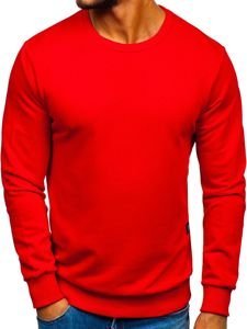 Sudadera sin capucha para hombre roja Bolf 171715