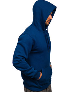 Sudadera tipo canguro con capucha para hombre indigo Bolf 1004