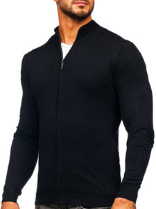 Suéter abierto para hombre color negro Bolf YY07