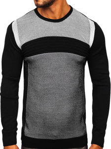 Suéter para hombre color negro Bolf 1020