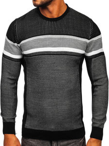 Suéter para hombre color negro Bolf 2510