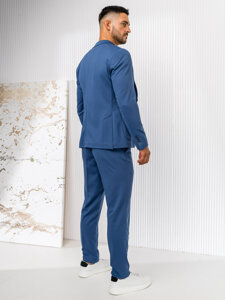 Traje casual para hombre azul Bolf 13