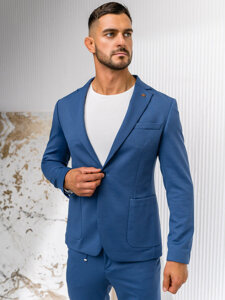 Traje casual para hombre azul Bolf 13