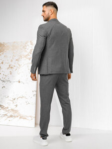 Traje casual para hombre gris Bolf 09