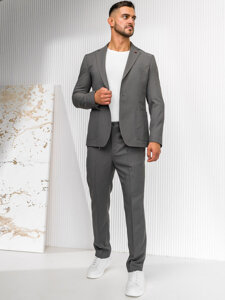 Traje casual para hombre gris Bolf 12