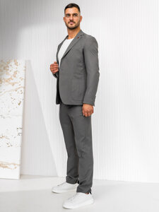 Traje casual para hombre gris Bolf 12